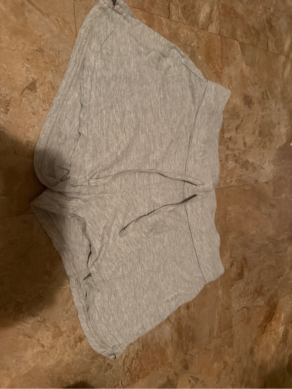 Soft Jersey Women's Sleep Shorts - Light Gray